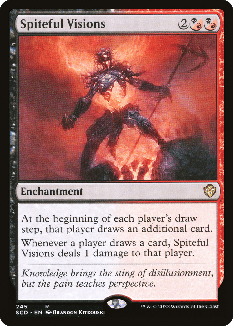 Spiteful Visions [Starter Commander Decks] MTG Single Magic: The Gathering  | Multizone: Comics And Games