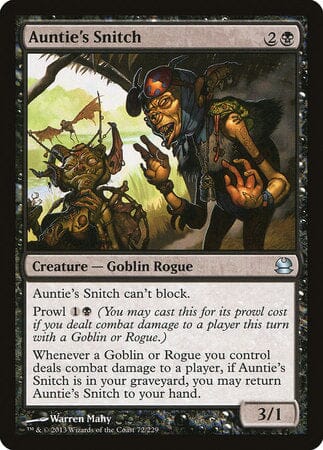 Auntie's Snitch [Modern Masters] MTG Single Magic: The Gathering  | Multizone: Comics And Games