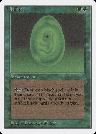 Lifeforce [Unlimited Edition] MTG Single Magic: The Gathering  | Multizone: Comics And Games