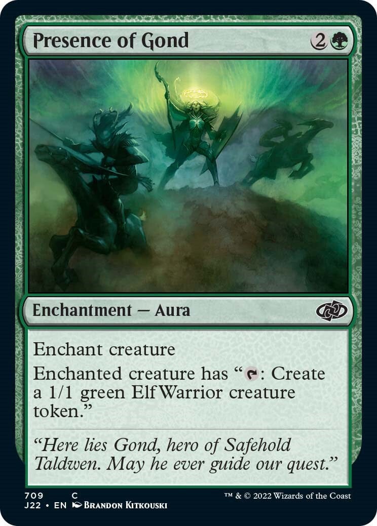 Presence of Gond [Jumpstart 2022] MTG Single Magic: The Gathering  | Multizone: Comics And Games