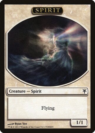 Spirit Token [Duel Decks: Sorin vs. Tibalt Tokens] MTG Single Magic: The Gathering  | Multizone: Comics And Games