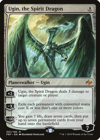 Ugin, the Spirit Dragon [Fate Reforged] MTG Single Magic: The Gathering  | Multizone: Comics And Games