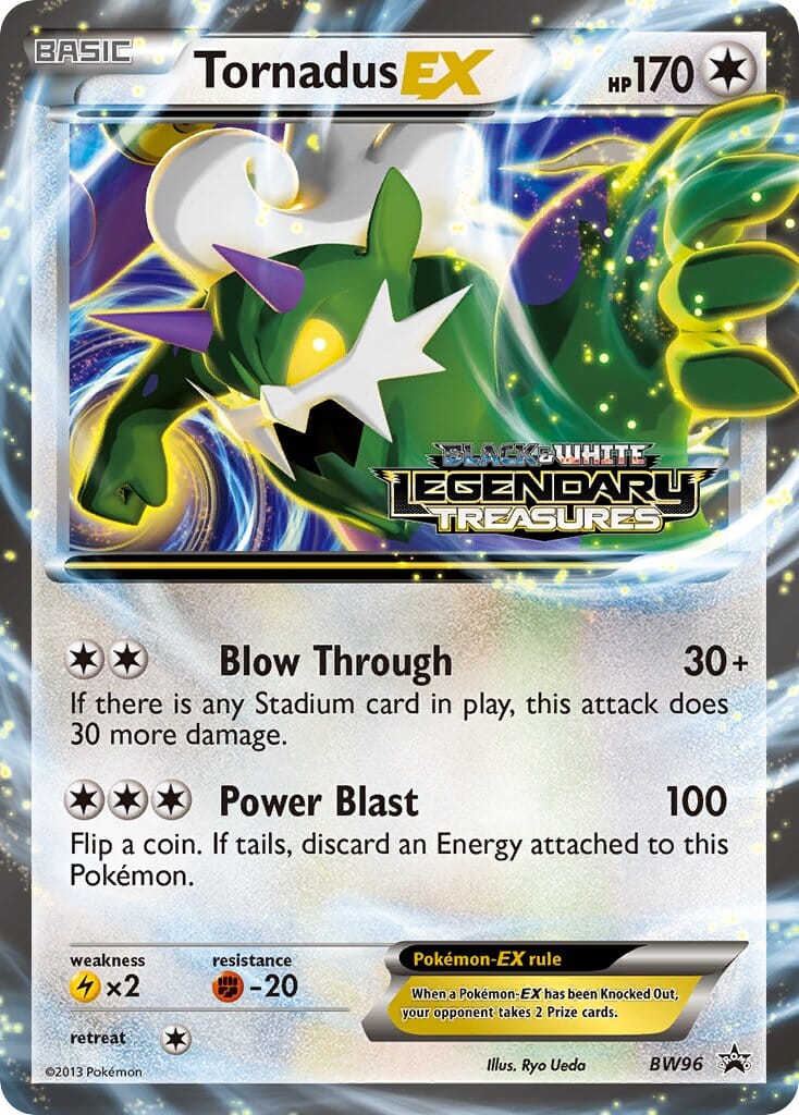Tornadus EX (BW96) [Black & White: Black Star Promos] Pokemon Single Pokémon  | Multizone: Comics And Games