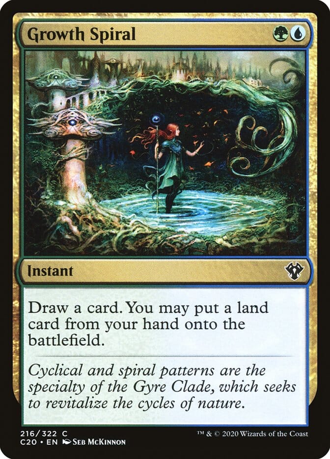 Growth Spiral [Commander 2020] MTG Single Magic: The Gathering  | Multizone: Comics And Games