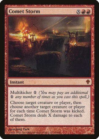 Comet Storm [Worldwake] MTG Single Magic: The Gathering  | Multizone: Comics And Games