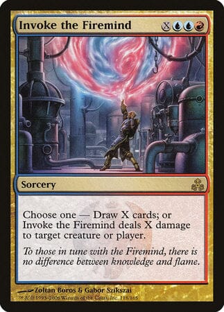 Invoke the Firemind [Guildpact] MTG Single Magic: The Gathering  | Multizone: Comics And Games