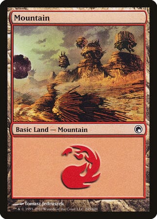 Mountain (245) [Scars of Mirrodin] MTG Single Magic: The Gathering  | Multizone: Comics And Games