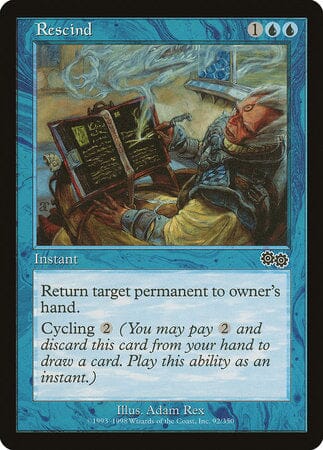 Rescind [Urza's Saga] MTG Single Magic: The Gathering  | Multizone: Comics And Games