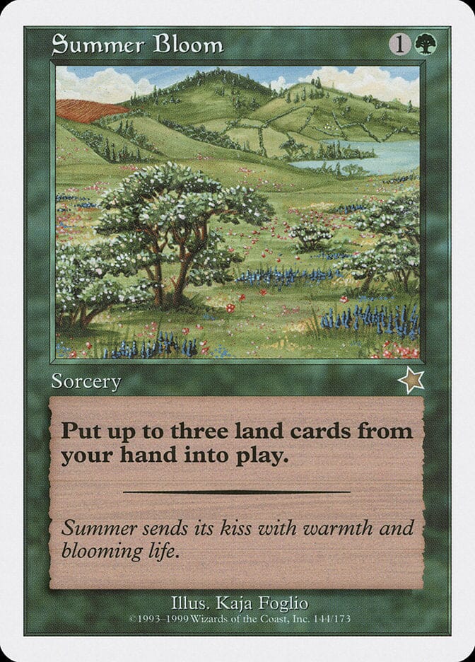 Summer Bloom [Starter 1999] MTG Single Magic: The Gathering  | Multizone: Comics And Games