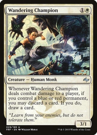 Wandering Champion [Fate Reforged] MTG Single Magic: The Gathering  | Multizone: Comics And Games