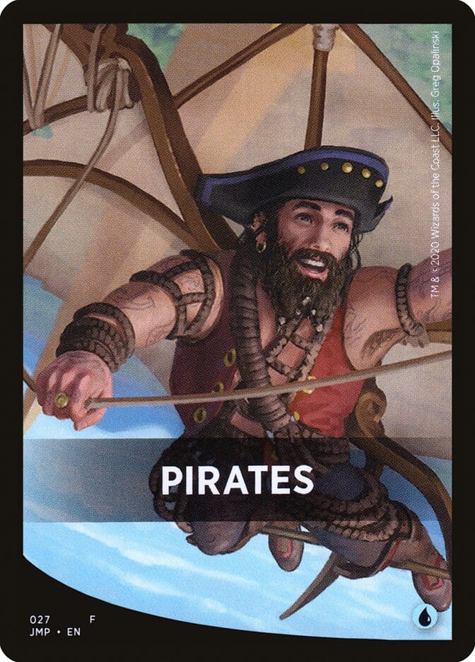 Pirates Theme Card [Jumpstart Front Cards] MTG Single Magic: The Gathering  | Multizone: Comics And Games
