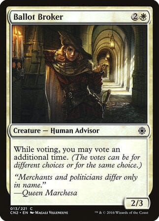 Ballot Broker [Conspiracy: Take the Crown] MTG Single Magic: The Gathering  | Multizone: Comics And Games