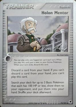 Holon Mentor (75/101) (Legendary Ascent - Tom Roos) [World Championships 2007] Pokemon Single Pokémon  | Multizone: Comics And Games