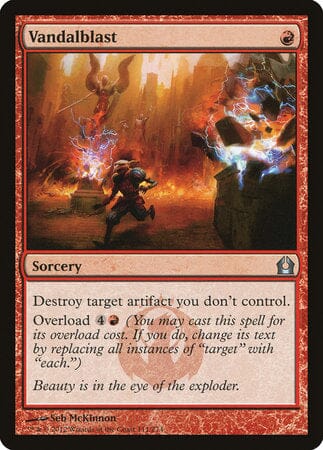 Vandalblast [Return to Ravnica] MTG Single Magic: The Gathering  | Multizone: Comics And Games