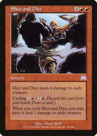 Slice and Dice [Onslaught] MTG Single Magic: The Gathering  | Multizone: Comics And Games