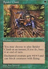 Spider Climb [Visions] MTG Single Magic: The Gathering  | Multizone: Comics And Games