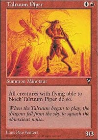 Talruum Piper [Visions] MTG Single Magic: The Gathering  | Multizone: Comics And Games