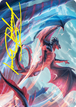 Galazeth Prismari Art Card (Gold-Stamped Signature) [Strixhaven: School of Mages Art Series] MTG Single Magic: The Gathering  | Multizone: Comics And Games
