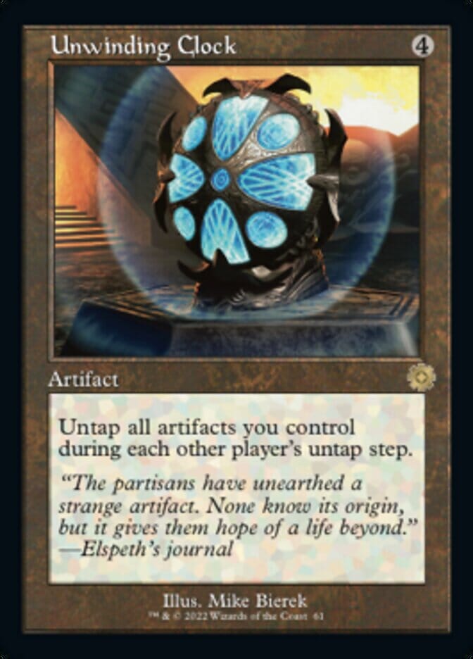 Unwinding Clock (Retro) [The Brothers' War Retro Artifacts] MTG Single Magic: The Gathering  | Multizone: Comics And Games