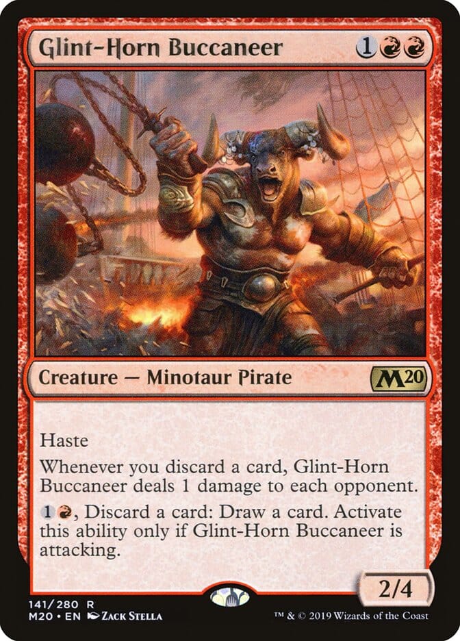 Glint-Horn Buccaneer [Core Set 2020] MTG Single Magic: The Gathering  | Multizone: Comics And Games