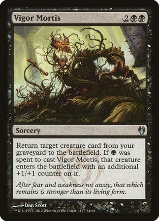 Vigor Mortis [Duel Decks: Izzet vs. Golgari] MTG Single Magic: The Gathering  | Multizone: Comics And Games