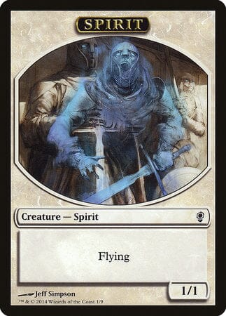 Spirit Token [Conspiracy Tokens] MTG Single Magic: The Gathering  | Multizone: Comics And Games