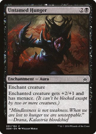 Untamed Hunger [Oath of the Gatewatch] MTG Single Magic: The Gathering  | Multizone: Comics And Games