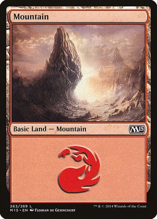 Mountain (263) [Magic 2015] MTG Single Magic: The Gathering  | Multizone: Comics And Games