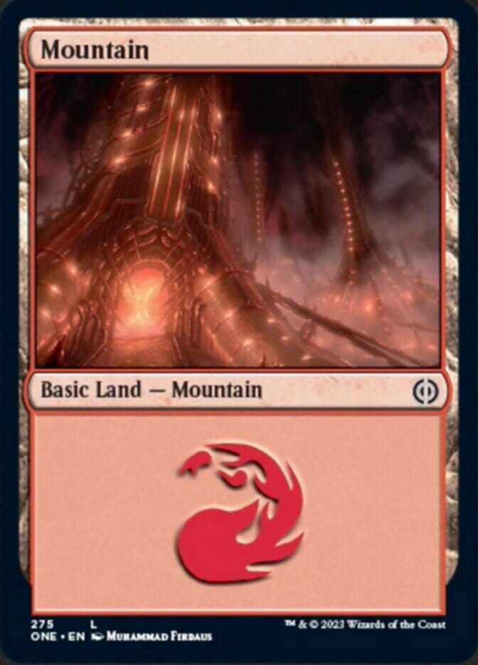 Mountain (275) [Phyrexia: All Will Be One] MTG Single Magic: The Gathering  | Multizone: Comics And Games