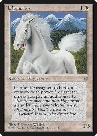 Hipparion [Ice Age] MTG Single Magic: The Gathering  | Multizone: Comics And Games