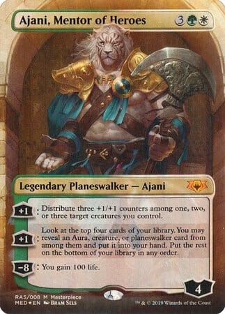 Ajani, Mentor of Heroes [Mythic Edition] MTG Single Magic: The Gathering  | Multizone: Comics And Games