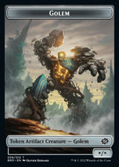 Powerstone // Golem Double-Sided Token [The Brothers' War Tokens] MTG Single Magic: The Gathering  | Multizone: Comics And Games