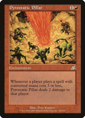 Pyrostatic Pillar [Scourge] MTG Single Magic: The Gathering  | Multizone: Comics And Games