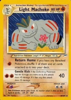 Light Machoke (49/105) [Neo Destiny Unlimited] Pokemon Single Pokémon  | Multizone: Comics And Games