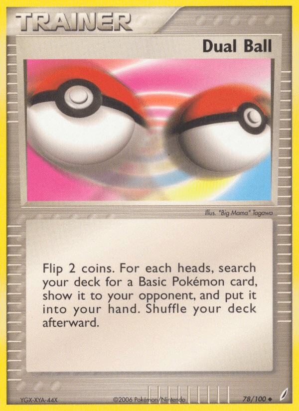 Dual Ball (78/100) [EX: Crystal Guardians] Pokemon Single Pokémon  | Multizone: Comics And Games