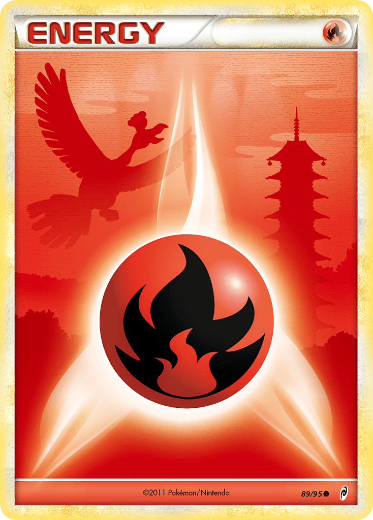 Fire Energy (89/95) [HeartGold & SoulSilver: Call of Legends] Pokemon Single Pokémon  | Multizone: Comics And Games