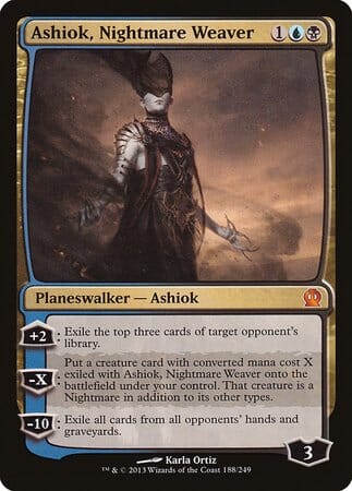 Ashiok, Nightmare Weaver [Theros] MTG Single Magic: The Gathering  | Multizone: Comics And Games