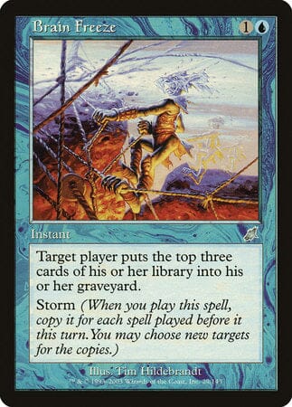 Brain Freeze [Scourge] MTG Single Magic: The Gathering  | Multizone: Comics And Games
