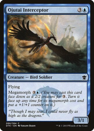 Ojutai Interceptor [Dragons of Tarkir] MTG Single Magic: The Gathering  | Multizone: Comics And Games