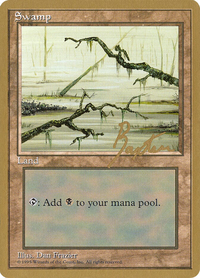 Swamp (gb371) (George Baxter) [Pro Tour Collector Set] MTG Single Magic: The Gathering  | Multizone: Comics And Games