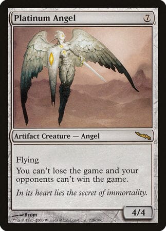 Platinum Angel [Mirrodin] MTG Single Magic: The Gathering  | Multizone: Comics And Games