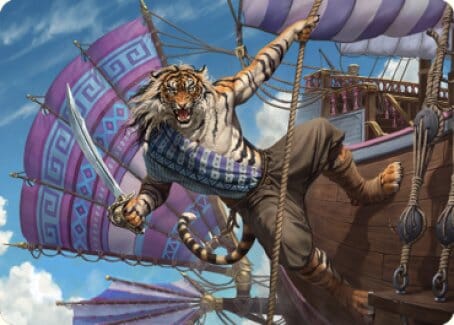 Jedit Ojanen, Mercenary Art Card [Dominaria United Art Series] MTG Single Magic: The Gathering  | Multizone: Comics And Games