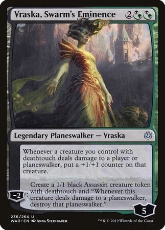 Vraska, Swarm's Eminence [War of the Spark] MTG Single Magic: The Gathering  | Multizone: Comics And Games