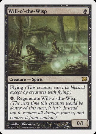 Will-o'-the-Wisp [Ninth Edition] MTG Single Magic: The Gathering  | Multizone: Comics And Games