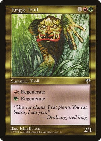 Jungle Troll [Mirage] MTG Single Magic: The Gathering  | Multizone: Comics And Games