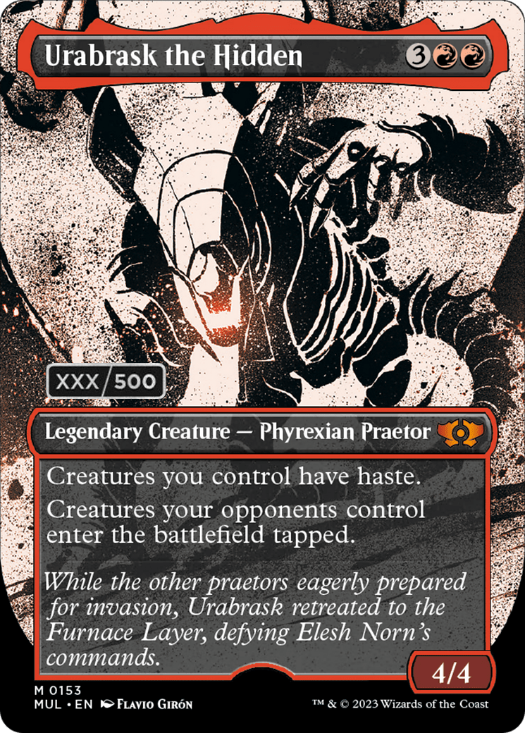 Urabrask the Hidden (Serialized) [Multiverse Legends] MTG Single Magic: The Gathering  | Multizone: Comics And Games