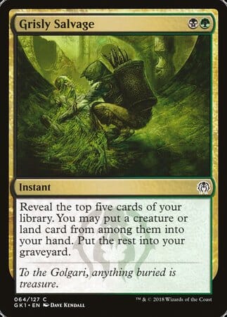 Grisly Salvage [GRN Guild Kit] MTG Single Magic: The Gathering  | Multizone: Comics And Games