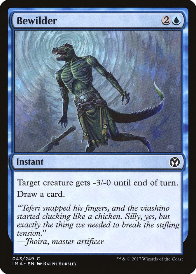 Bewilder [Iconic Masters] MTG Single Magic: The Gathering  | Multizone: Comics And Games