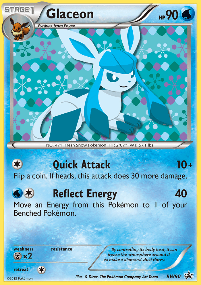 Glaceon (BW90) [Black & White: Black Star Promos] Pokemon Single Pokémon  | Multizone: Comics And Games