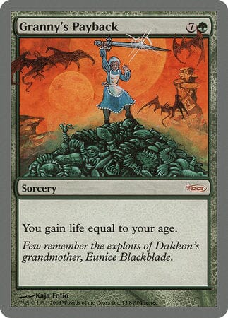Granny's Payback [Arena League 2004] MTG Single Magic: The Gathering  | Multizone: Comics And Games